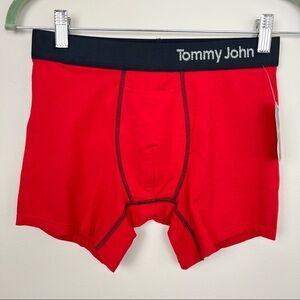 NWT‎ Tommy John Red Cool Cotton Boxer Briefs